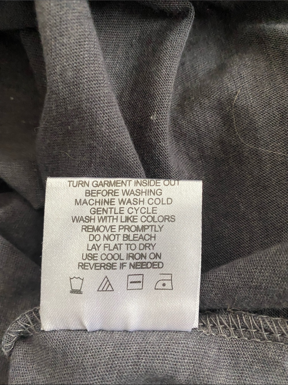 Threads 4 Thought Gray V-Neck Tee with Yellow Floral Heart Graphic - Picture 9 of 9